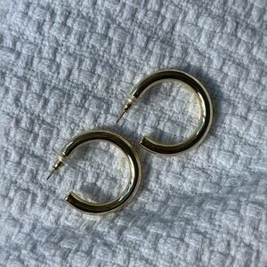 Kendra Scott gold hoops